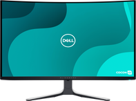 <b>Dell AW3225QF</b> 31.6″/QD-OLED/UHD 3840 x 2160 px/240 Hz/16:9/Anti-Reflective/3 lata gwarancji/Biały - Zdjęcie główne