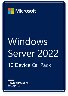 Windows Server CAL 2022- Microsoft Windows Server CAL 2022 10 Device ROK HPE