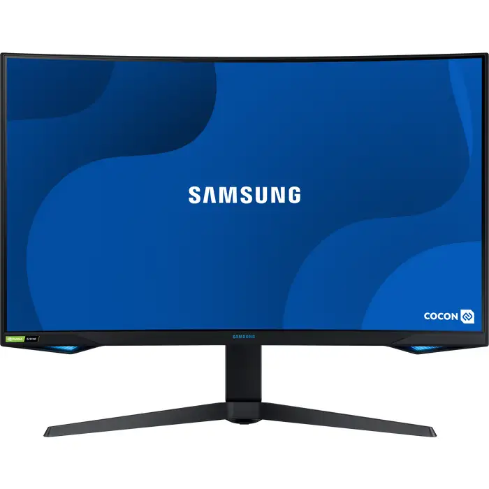 Samsung C32G75TQSRX- monitor przod