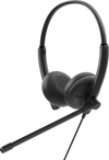 Dell WH125 Przewodowe/Mikrofon/Stereo/Czarne/3 lata gwarancji (Producenta)