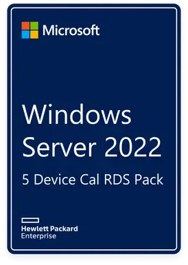 Windows Server CAL RDS 2022- Microsoft Windows Server CAL RDS 2022 5 Device ROK HPE