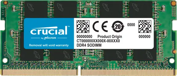 Crucial DDR4 3200 MHz SO-DIMM- przod
