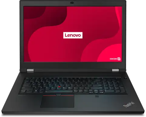 Lenovo ThinkPad P17 Gen 1- ekran przod klawiatura