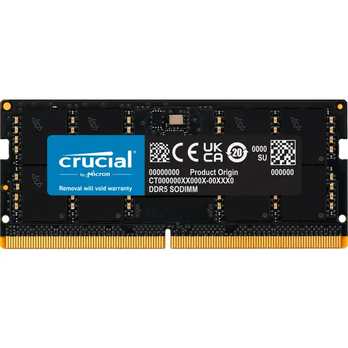 Crucial DDR5 4800 MHz SO-DIMM- 32gb