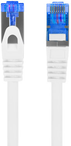 Lanberg RJ-45-RJ-45 CAT 6a 2 m S/FTP 10 Gb/s Biały 2 lata gwarancji (Producenta) PCF6A-10CC-0200-W