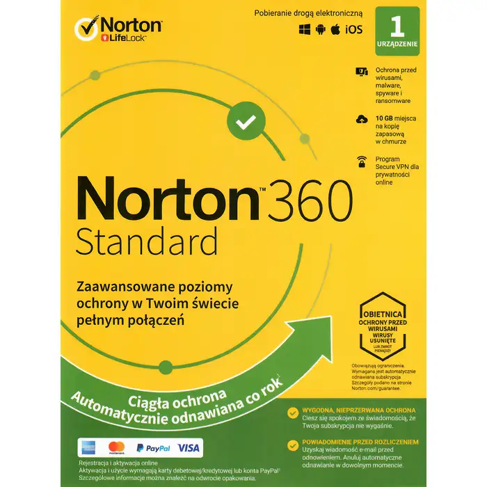 Norton 360- Norton 360 Standard