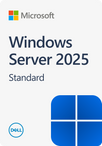 Microsoft Windows Server 2025 Standard 16 Core ROK Dell