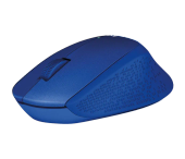 Logitech M330 Silent Plus Bezprzewodowa/Optyczna/Niebieska/2 lata gwarancji