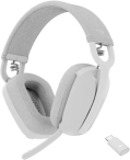 Logitech Zone Vibe Wireless Bezprzewodowe/Mikrofon/Stereo/Białe/2 lata gwarancji (Producenta)